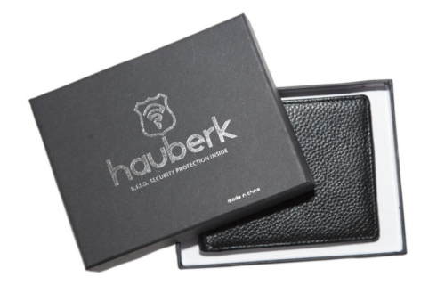 Hauberk Quality Bifold Soft Leather Wallet for Men'