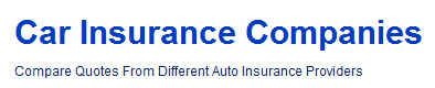 car insurance companies