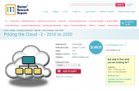 Pricing the Cloud - 2 - 2016 to 2020